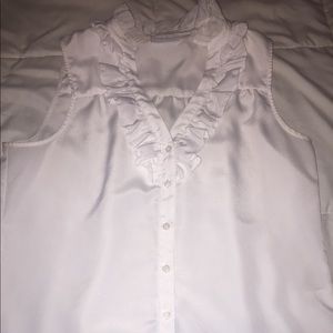 New York & Company - White Small Blouse
